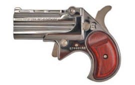 Cobra Derringer Big Bore 9mm Over/Under Chrome/Rosewood CB9CR 