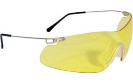 Radians Clay Pro Shooting Glass Amber Lens with Silver Frame - CP5740CS 