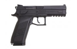 CZ USA P09 Semi Automatic Pistol 9mm Luger 4.53" Barrel 19 Rounds Polymer Frame Black Nitride Finish 91620