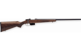 CZ USA 527 Varmint 17Hornet Rifle, 24" Heavy Walnut SST 5rd - 03066