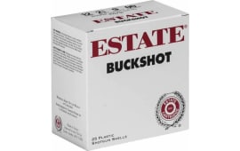 Estate HV12BK25 12GA 2 3/4" 9 Pellet 00 Buck Shot - 25rd Box