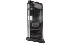 ETS Group GLK-26 Pistol Mags  Clear Detachable 10rd 9mm Luger for Glock 26 Gen1-5