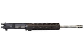 AR-15 Drop In Ready Complete Upper w/ Spiral Fluted Stainless Steel 16" Heavy .223 / 5.56 Barrel, 10" Free Float Keymod and SS-TPI Break - by Riley Defense