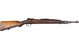 FN 1935 .308 Belgium Rifle, 5 Round Bolt Action, Wood Stock, Surplus Good Cracked Condition