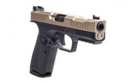 Archon Firearms Type-B Pistol 9mm (4) 15rd Mags w/ Fiber Optic Front Sight - FDE Slide