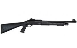 Ermox XPro-T Pump Action 12 Gauge Shotgun, 18.5" Barrel, 5+1 Capacity, 3" Chamber, Ghost Sights, Pistol Grip - XPRO-T