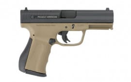 FMK Firearms 9C1 G2 9mm Semi-Auto Pistol - Burnt Bronze Polymer Frame, (2) 14 Round magazines - FMKG9C1G2BRT