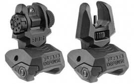 Fab Defense FX-FRBSKIT FRT/REAR Flipup Sights Black