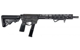 Freedom Ordnance FX-9 Rifle - 9mm, S/A,14.5" Barrel, Pinned & Welded Flash Hider, 13.5" M-LOK Handguard, Warhammer Charging Handle, Black B5 Furniture