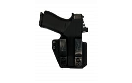 Allegiance Holster Company - Covert 3.0 IWB Kydex Holster - Fits Glock 43,43X - Black - Adjustable Retention - Right Hand - IWB3-G43-BLK