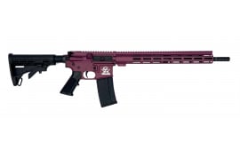 Great Lakes Firearms AR-15 Rifle, .223 Wylde 16" Black Nitride Barrel, 15.25" M-LOK Rail, 7075 T6 Receiver, Black Cherry Cerakote Finish-GL15223 CHY