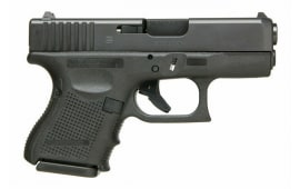 Glock 26 Gen 3 Law Enforcement Trade-in 9x19mm Semi-Automatic Pistol - NRA Surplus Good to Very Good Condition