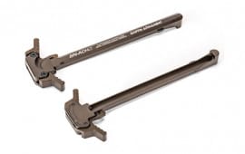 Griffin Armament SN-ACH™ - GEN 2 Ambi AR-15 Charging Handle (SUPPRESSOR NORMALIZED AMBI CONFIGURABLE HANDLE) - 7075-T6 alum - Terra Brown Finish  