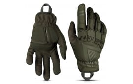 Glove Station Impulse Guard TPR Impact Resistant Tactical Gloves - Green - Large - GS-TKG126-LG-GRN