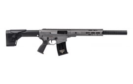 Panzer Arms AR12 G5 Tactical, Semi-Automatic 12 Gauge Shotgun, 18.5" Barrel, 5+1 Capacity, Flip Up Sights, Tactical Grey - PAAR12GSF