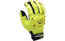 Walker's GWP-SF-HVFFIL2-SM Impact Protection Gloves Yellow/Black Synthetic/Synthetic Leather Small