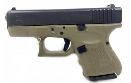 USED Glock 26 , ODG Frame, 9mm Law Enforcement Trade In W /1 Factory 10 Rd Mag - Gen 4 - Excellent Surplus Condition