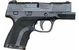 Honor Guard Sub-Compact FIST (Integrated Standoff) 9mm Luger Pistol 3.2" Barrel Black Polymer - HG9SCF