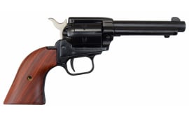 Heritage Rough Rider Revolver - .22 LR Caliber, 4.75" Blued with Wood Grips