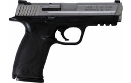 Smith & Wesson M&P 40 LE .40 S&W 4.25" Barrel, Two Tone W / Stainless Slide, 1- 15rd Mag - Law Enforcement Trade-In - Good/ Very Good