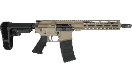 Andro Corp Industries ACI-15 HALO Semi-Automatic AR-15 Pistol 10.5" Barrel 5.56x45mm (1) 30 Round Magazine FDE, SBA3 Brace - 556105HBFDE