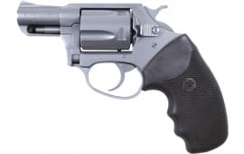 Charter Arms Undercover Stainless Steel Standard 38 Special Revolver, 2 inch Barrel Black Rubber - 73820