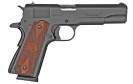 Charles Daly Chiappa 1911 Field Grade .45, Semi-Auto Pistol, 5" Barrel, Checked Walnut Wood Grips W / Logo , Steel Frame, 8 Round Mag , Mfg # 440.111
