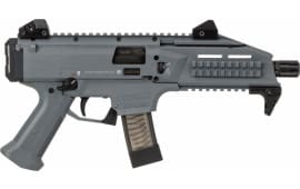 CZ USA 91356 Scorpion EVO 3 S1 9mm Battle Grey Pistol 20 Round 
