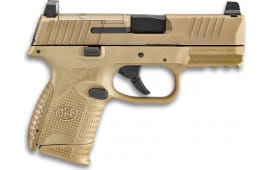 FN 66100574 509 Compact MRD 9mm Luger  3.70" Barrel 12+1 or 15+1 ,  Flat Dark Earth ,  No Manual  Safety , Optics Ready