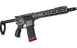 FosTecH LITE Tiger Tungsten - Semi-Automatic Pistol 10.5" Barrel - .300 Blackout - Echo II Trigger - 30 Round Mag - 6314-TUN-300-6226-4150-105