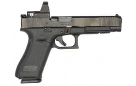 Glock 34 Gen 5 Semi-Automatic 9x19mm Pistol Factory New W / (3) 17 Round Magazines , W / New Leupold DeltaPoint Pro Mod 181105  Reflex Sight Installed
