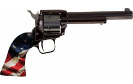 Heritage Rough Rider .22LR 6-Shot 4.75" Barrel Revolver - US Flag Grips - RR22B4-USO4