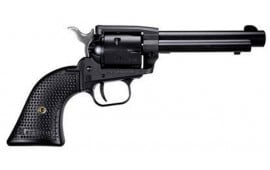 Heritage Manufacturing SRR22MBS4PG Black 4.75" Steel Frame Ploymer Grip Revolver