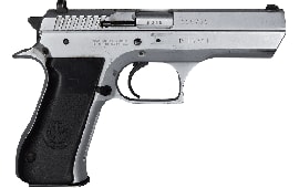 IMI Jericho 941F 9mm Semi-Auto Pistol 4.5" BBL, Satin Nickel Finish. 15 Rd - Israeli Made - Good Surplus Condition - With Police Star Markings 
