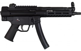 PTR 601 9CT  Pistol 9mm Luger 8.86" 30+1 Black Threaded 1/2 x 28 Top Rail