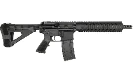 RGuns RGQ Semi-Automatic AR-15 Pistol 10.5" Barrel .223/5.56NATO 30rd - YHM Flash Suppressor - SB Tactical SBM4 Brace - Black Finish