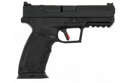 Tisas PX-9 Gen 3 Duty - Semi-Auto Pistol - 4.11" Barrel - 9mm - 20 Round Magazine - Optic Cut, Firber Optic Front Sight, Black - PX-9D