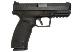 Tisas PX-9IO 9MM Semi-Auto Pistol, Black, 4.1" Barrel, 1-18 & 1-20 Rd Mag, Adj Iron Sights, Tactical Trigger W / Trigger Safety, Holster, Etc. 