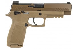 Sig P320-M17 9MM Semi-Auto Pistol, 4.7" Barrel, Manual Safety, Night Sight Plate, 2- 17rd Mags