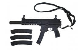 Sig Sauer MPX, 9MM, PISTOL, 6.5IN BARREL, BLK, SEMI-AUTO,MLOK, FAUX SUPPRESSOR, (4) 35RD MAG, SINGLE POINT SLING, FRONT & REAR FLIP SIGHTS, SIGMPXA001