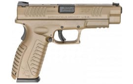Springfield Armory XD(M) Semi-Automatic Pistol 4.5" Barrel 10mm 15rd - FDE Finish - XDM94510FHCE