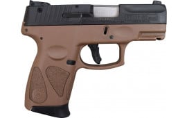 Taurus PT111 Millennium Pro G2 9mm Pistol Black/BROWN 12+1