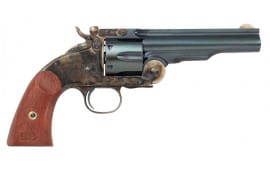 Traditions 0850C09 Schofield 7 .45LC Charcoal Case Hardened Revolver