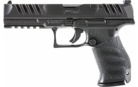 Walther PDP Compact Semi-Automatic Pistol 5" Barrel 9mm 15 Round - Optic Ready - 2844222