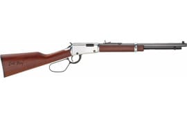 Henry Evil Roy 22LR Rifle, Frontier Carbine Silver - H001TER