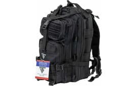 Full Forge Gear Hurricane Tactical Backpack 600D Polyester 18" x 11" x 11" Black