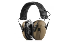 Savior Equipment Apollo Electronic Sound Suppressors, Hearing Protection, 24dB, Electronic, Ear Muffs, Flat Dark Earth/Tan - EM-APOLLO-TN