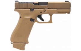 Glock 19X Gen 5 9mm Pistol, Bronze Nitron Finish, Glock Night Sights, Optic Ready MOS System, Two 19rd Magazines & One 17rd Magazine - PX1950703MOS