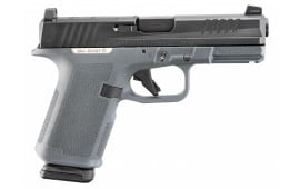 Ruger RXM 19400 9mm Semi-Automatic Pistol, 4" Barrel, Magpul Stealth Grey Frame, 2-15rd Magpul Magazines, Co-Witness Blacked Out Rear Sight w/ Tritum Front