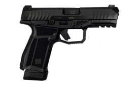 Arex Delta M Gen 2, 9mm Semi Automatic Pistol, Striker Fired, 15rd and 17rd Magazines, 4" Barrel, Black Polymer Compact Frame 602381